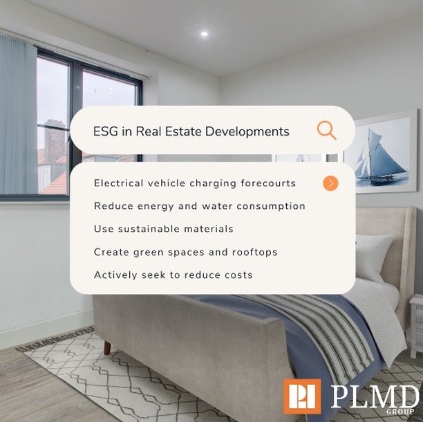The recent COP26 summit shown a spotlight on the importance of ESG considerations in property development and the real estate sector 🌎

ESG is not optional for real estate developers, there is increasing regulatory pressure on property developers to adhere to ESG criteria and demonstrate how they meet strict environmental standards ✅

Some of the ways that property developers are incorporating ESG into projects include 👇 

#ESG #EthicalInvesting #RealEstate #PropertyDevelopment #PropertyInvestment